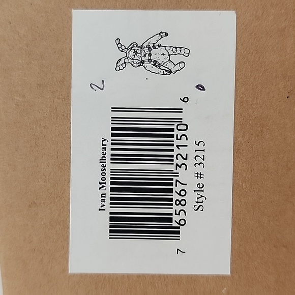 BNIB Boyds Bears The Shoe Box Bears Ivan Mooselbeary Figurine - Picture 12 of 16